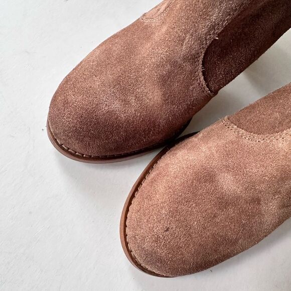 Splendid Lakota Ankle Boots in Dark Tan Suede Size 8.5 - Picture 7 of 10